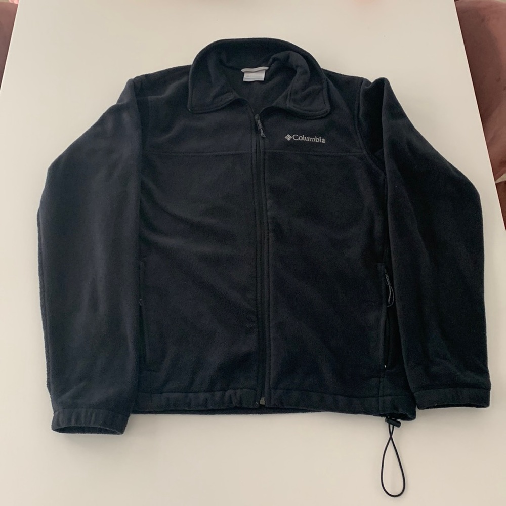 Nice looking black Columbia jacket.